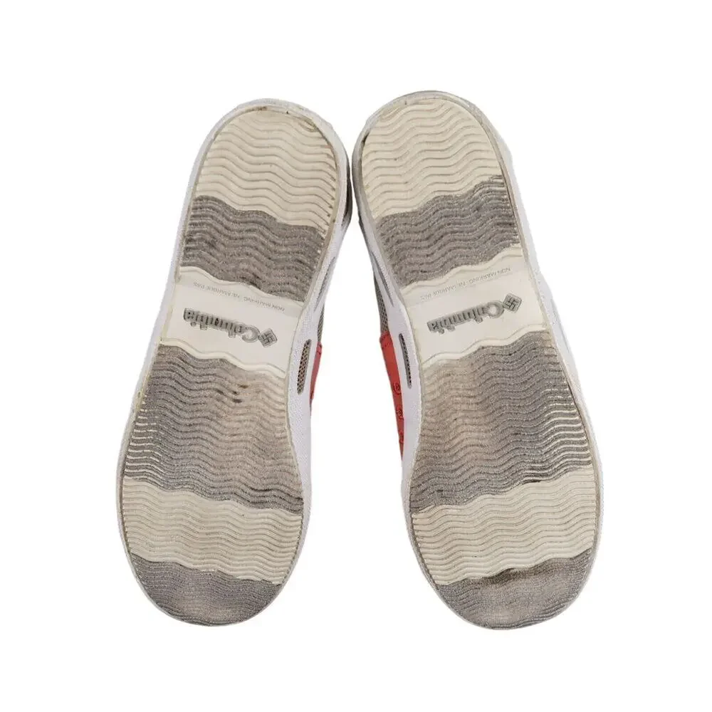Columbia Shoes Womens 8 Flats Slip On Vulc N Vent Casual Sneaker Canvas Mesh